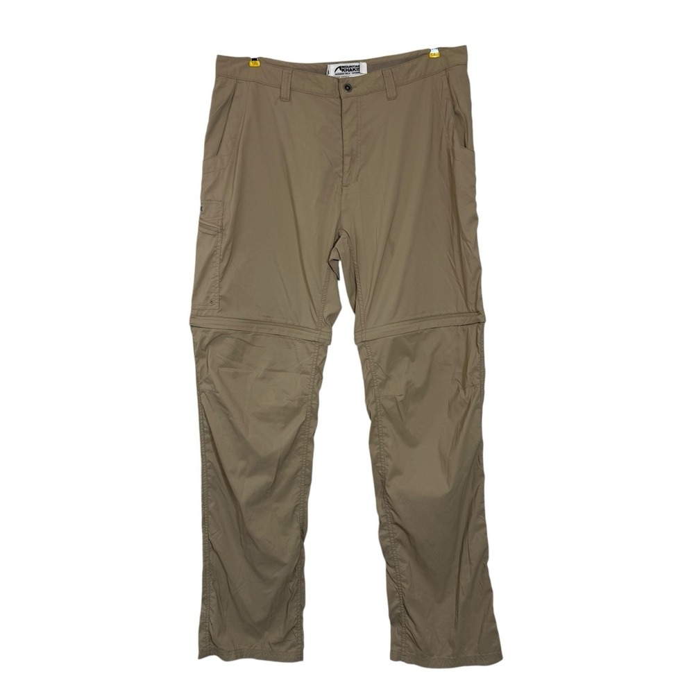 Mountain Khakis‎ Equatorial Stretch Convertible Pants Men's Sz 38X36 Nylon Camp